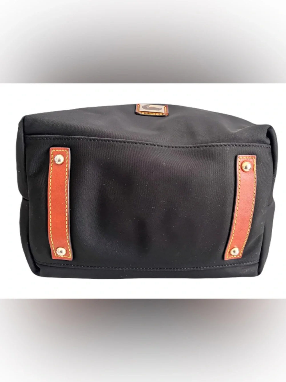 Dooney & Bourke Black Nylon ‘Wayfarer’ Hobo Bag